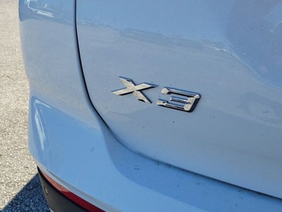 2022 BMW X3 sDrive30i