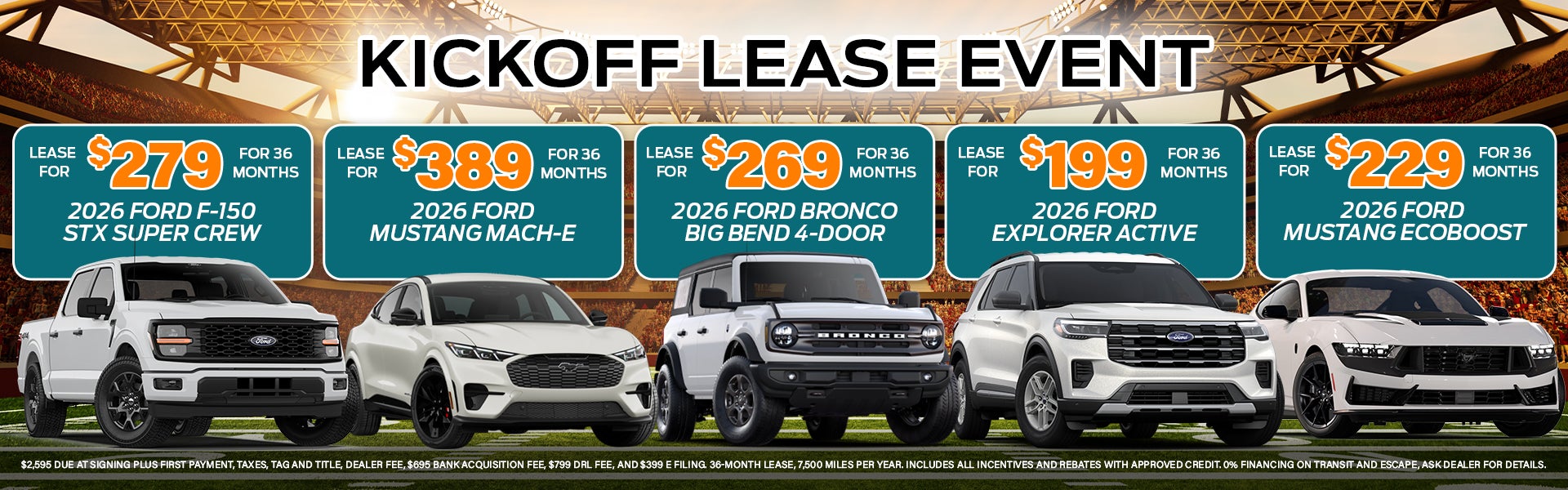 Kick Off Specials