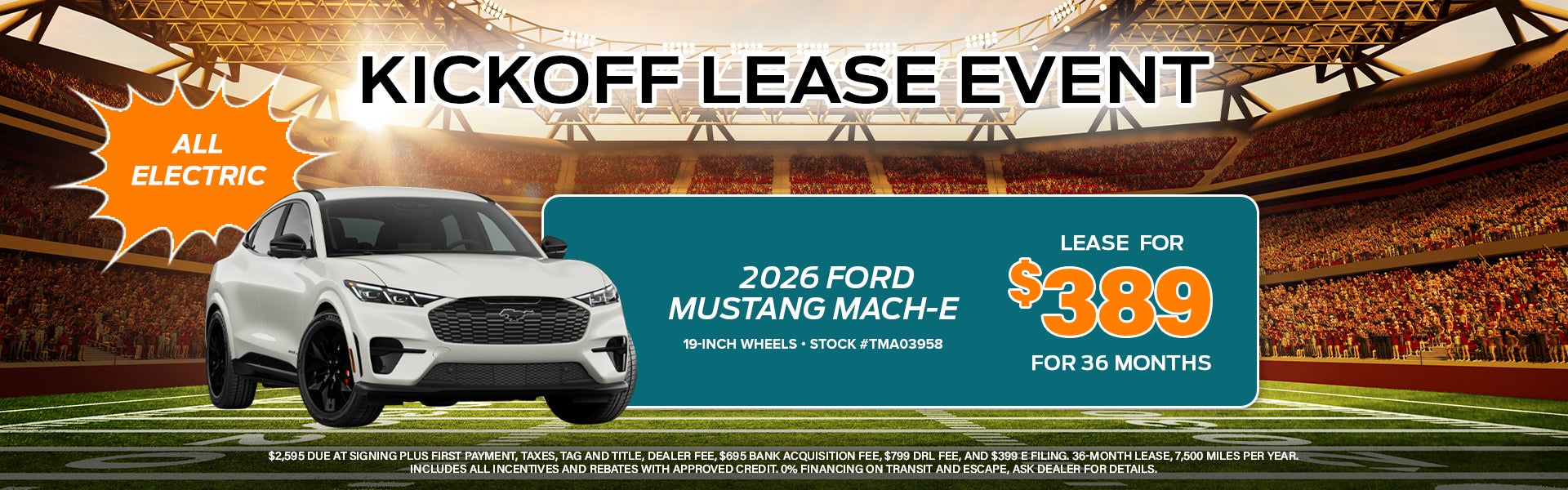 KICKOFF LEASE EVENT MACH-E