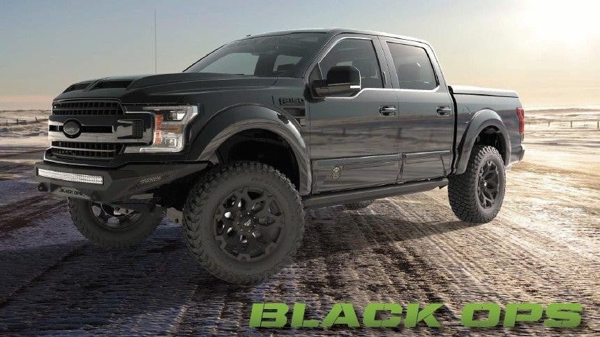 Black Ops Truck in open space