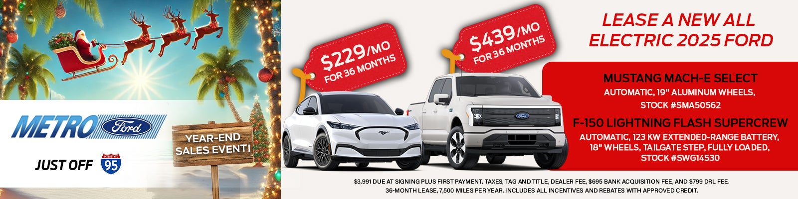 MUSTANG MACH E-SELECT & F-150 LIGHTNING FLASH SUPERCREW