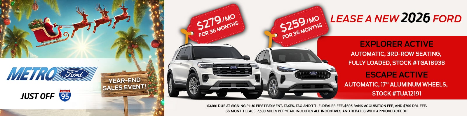 EXPLORER ACTIVE & EXCAPE ACTIVE