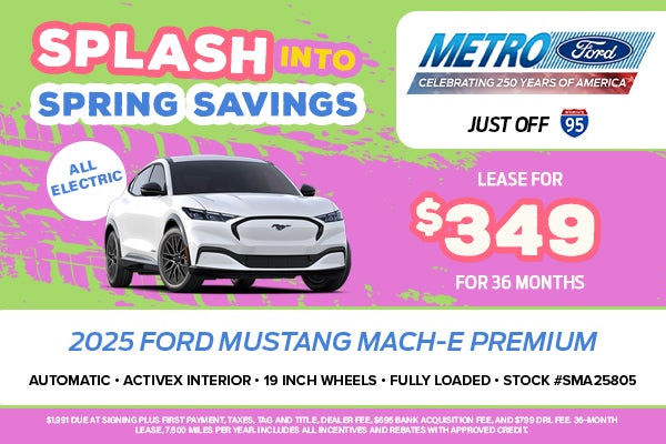 2025 FORD MUSTANG MACH E-PREMIUM