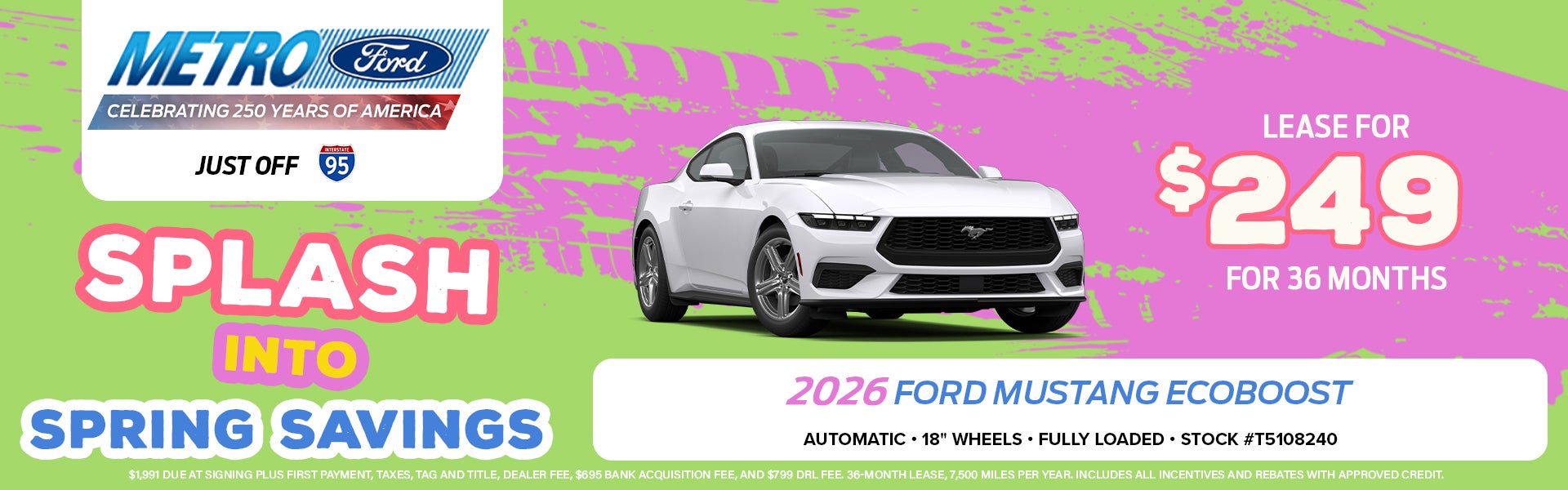 2026 FORD MUSTANG ECOBOOST