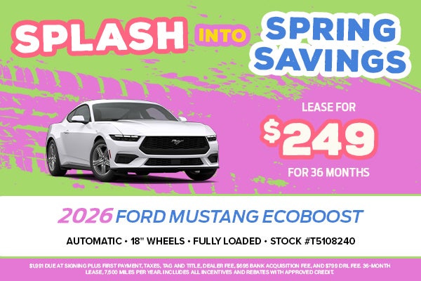 2026 FORD MUSTANG ECO BOOST