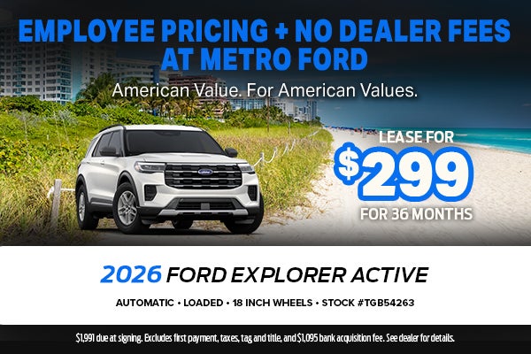 2026 FORD EXPLORER