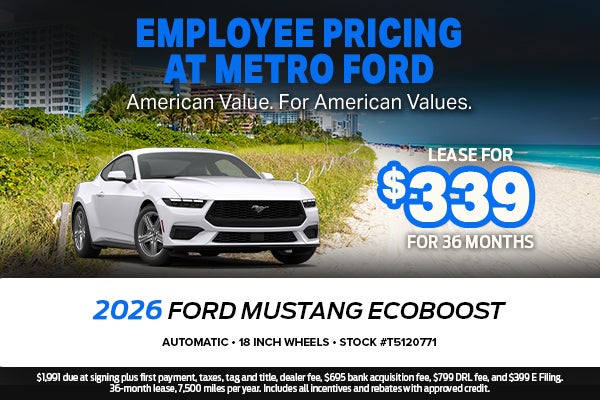 2026 FORD MUSTANG ECOBOOST