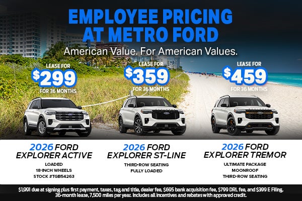 2026 FORD EXPLORER