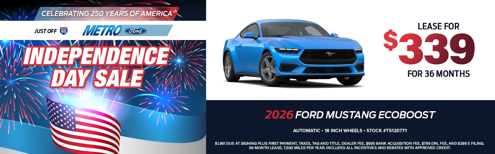 2026 FORD MUSTANG ECOBOOST