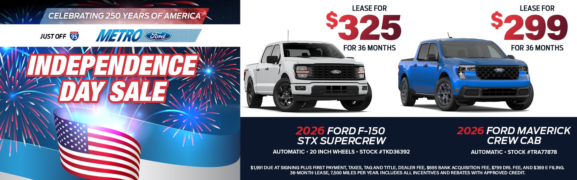 2026 FORD F-150 AND MAVERICK