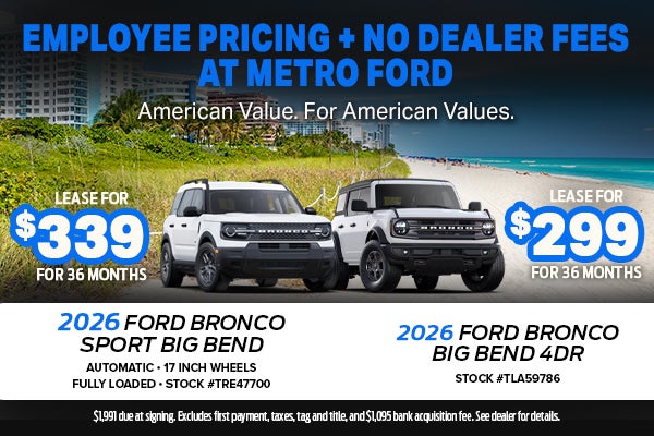2025 ford Bronco and Bronco sports 
