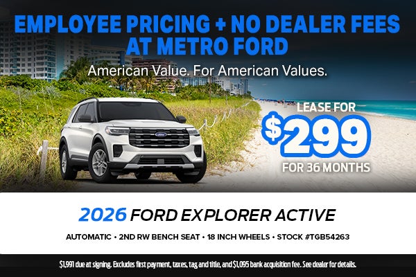2026 FORD EXPLORER