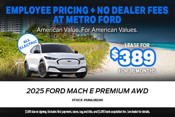 2025 FORD MUSTANG MACH E-PREMIUM