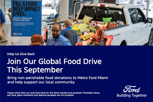 Ford Global Food Drive